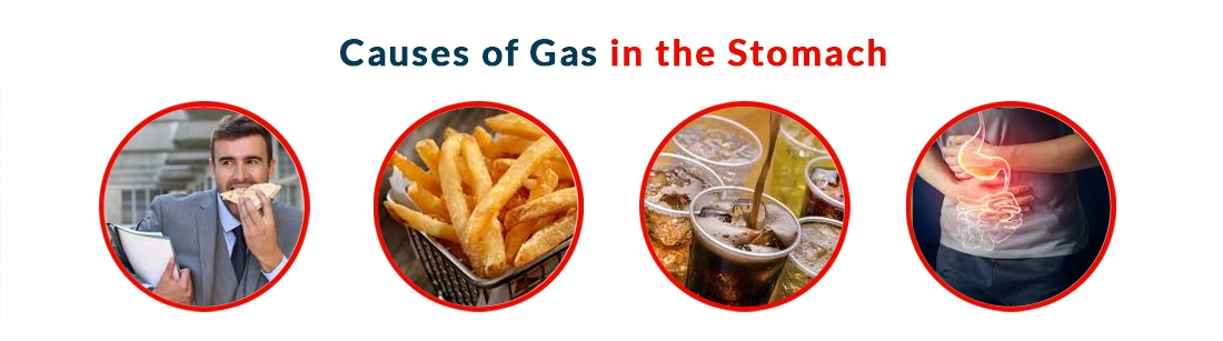 Causes of Gas in the Stomach